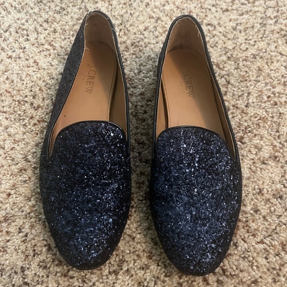 J. Crew Shoes - J. Crew glitter loafers